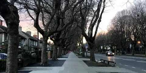 An image depicting the trail North Dublin Mini Trail and its surrounding area.