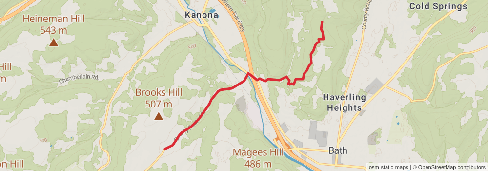 American Perimeter Trail - Northern Appalachian Primary stage 42 Map