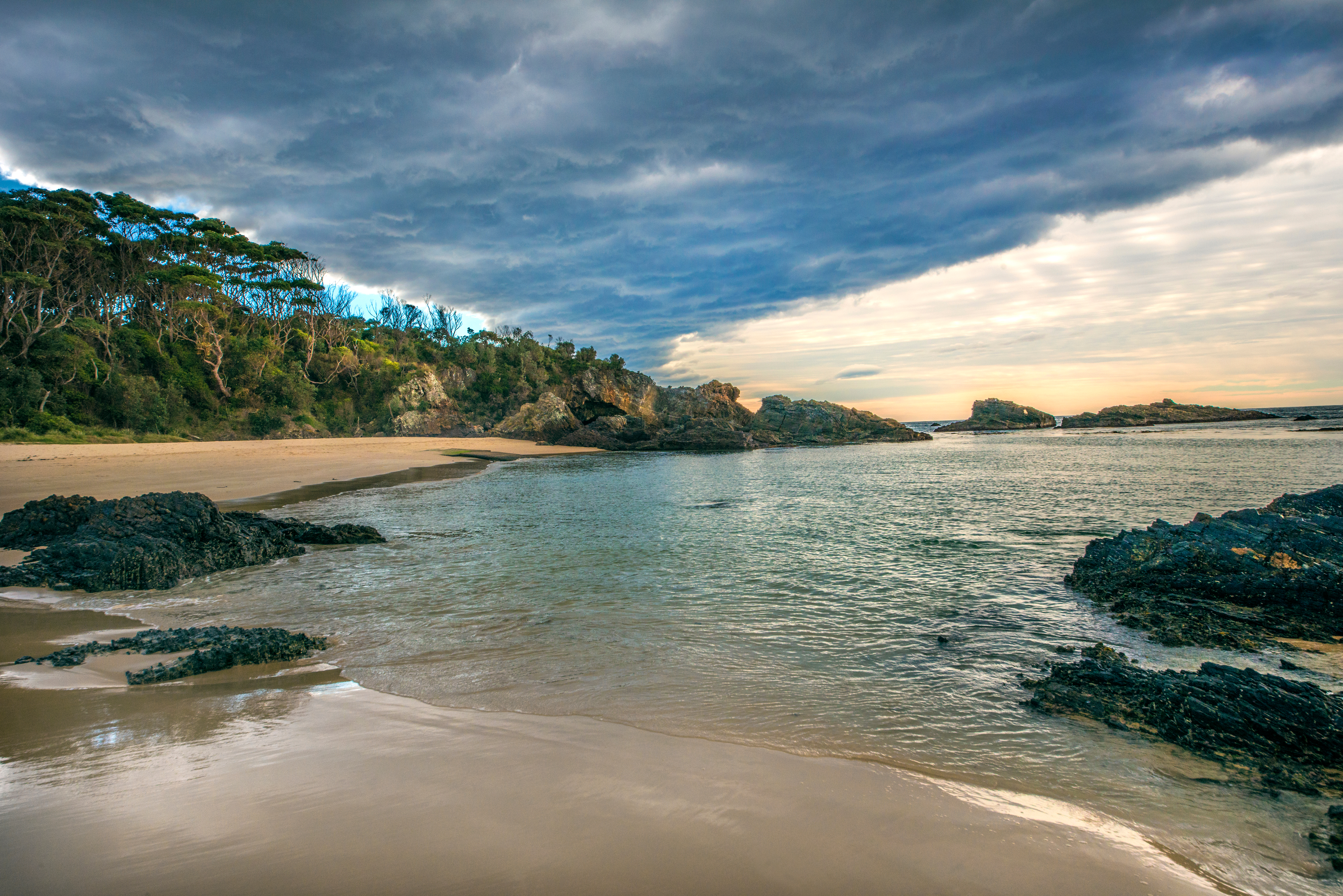 An image depicting the trail Eurobodalla National Park and its surrounding area.