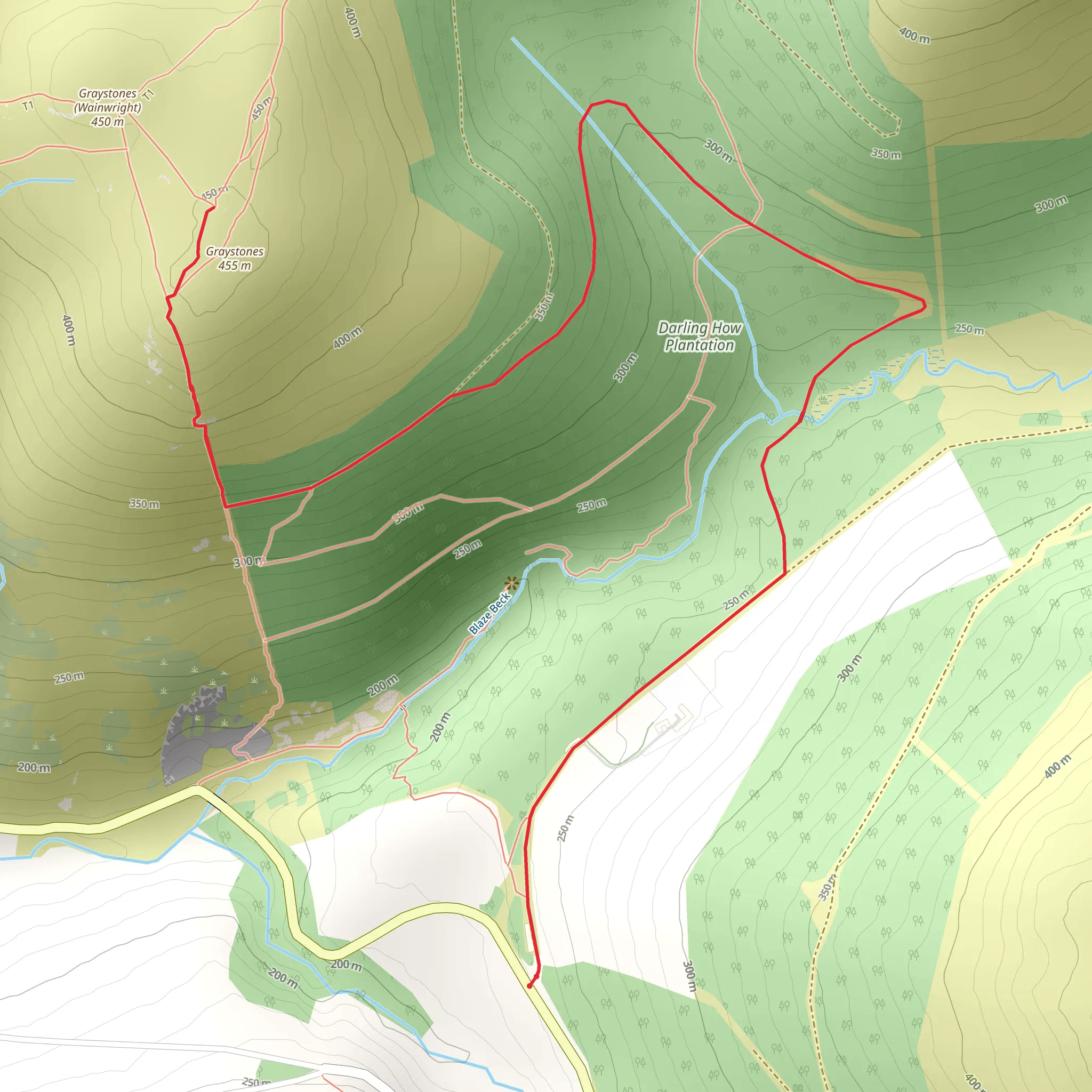 Graystones mobile static map