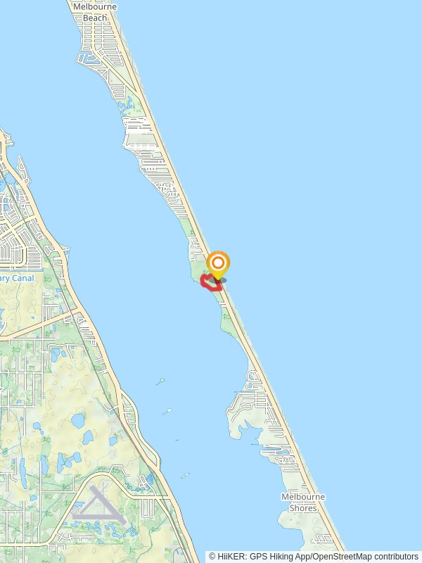 Loop beside Coconut Point mobile static map