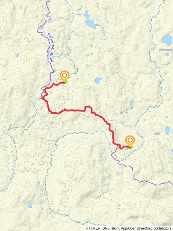 Shingle Mill Pathway to Town Corner Lake