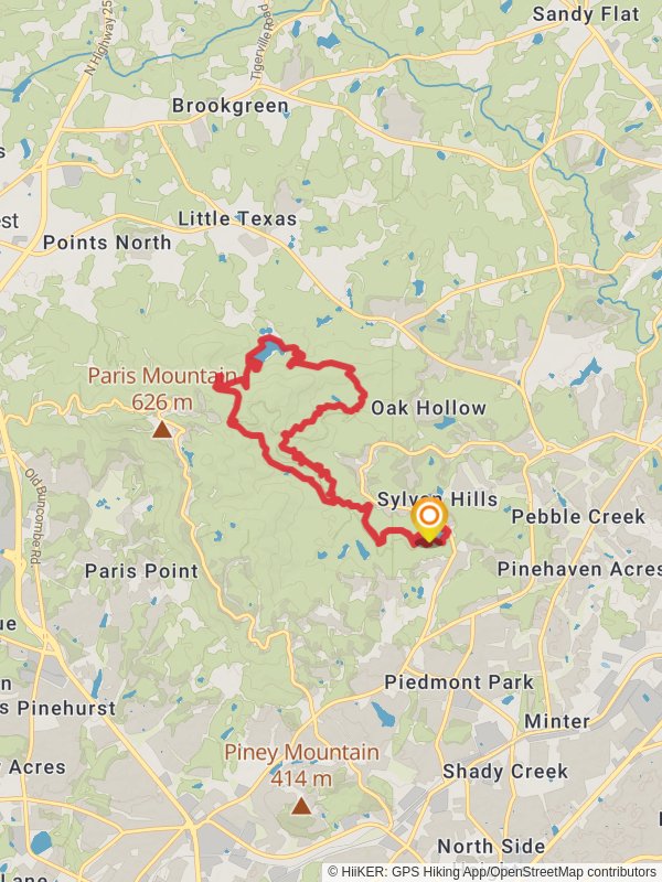 Lake Placid, Sulphur Springs Trail and North Lake Loop