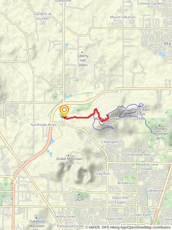 Wade Mountain via Wade Mountain Greenway