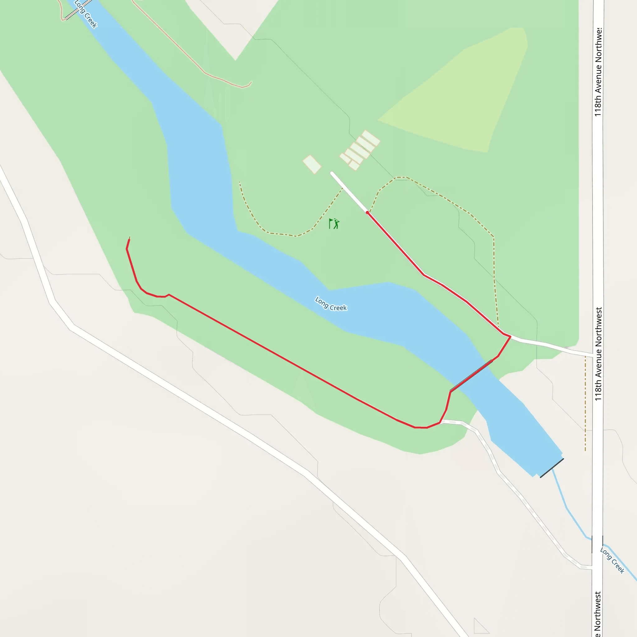 Long Creek mobile static map