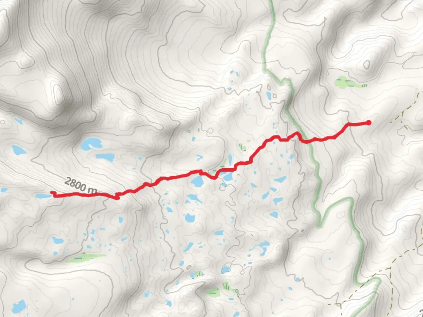 An image depicting the trail Rainy Lake and Sherd Lake Trail and its surrounding area.