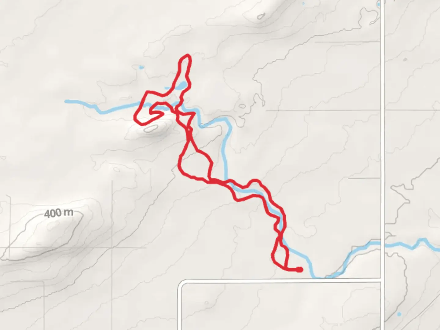 An image depicting the trail Korkki Nordic Trail and its surrounding area.