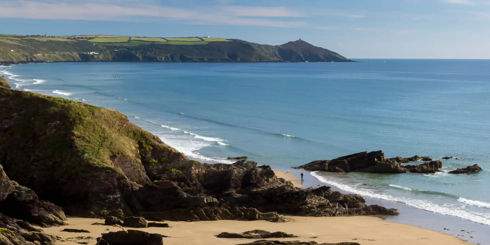 An image depicting the trail Whitsand Bay Circular Walk and its surrounding area.