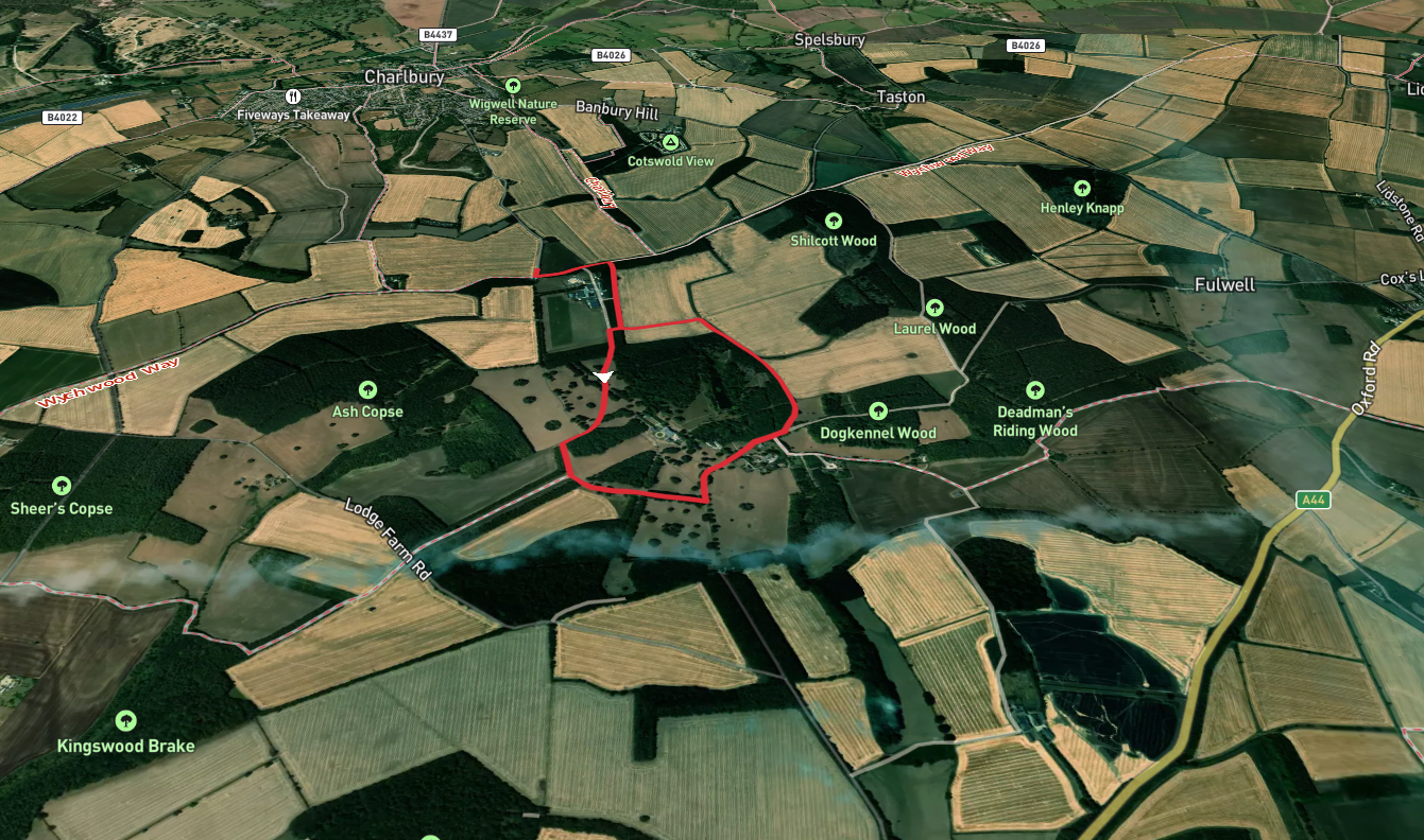 Little Park and Ditchley Park Loop