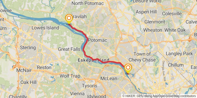 American Discovery Trail North Route stage 13 Map