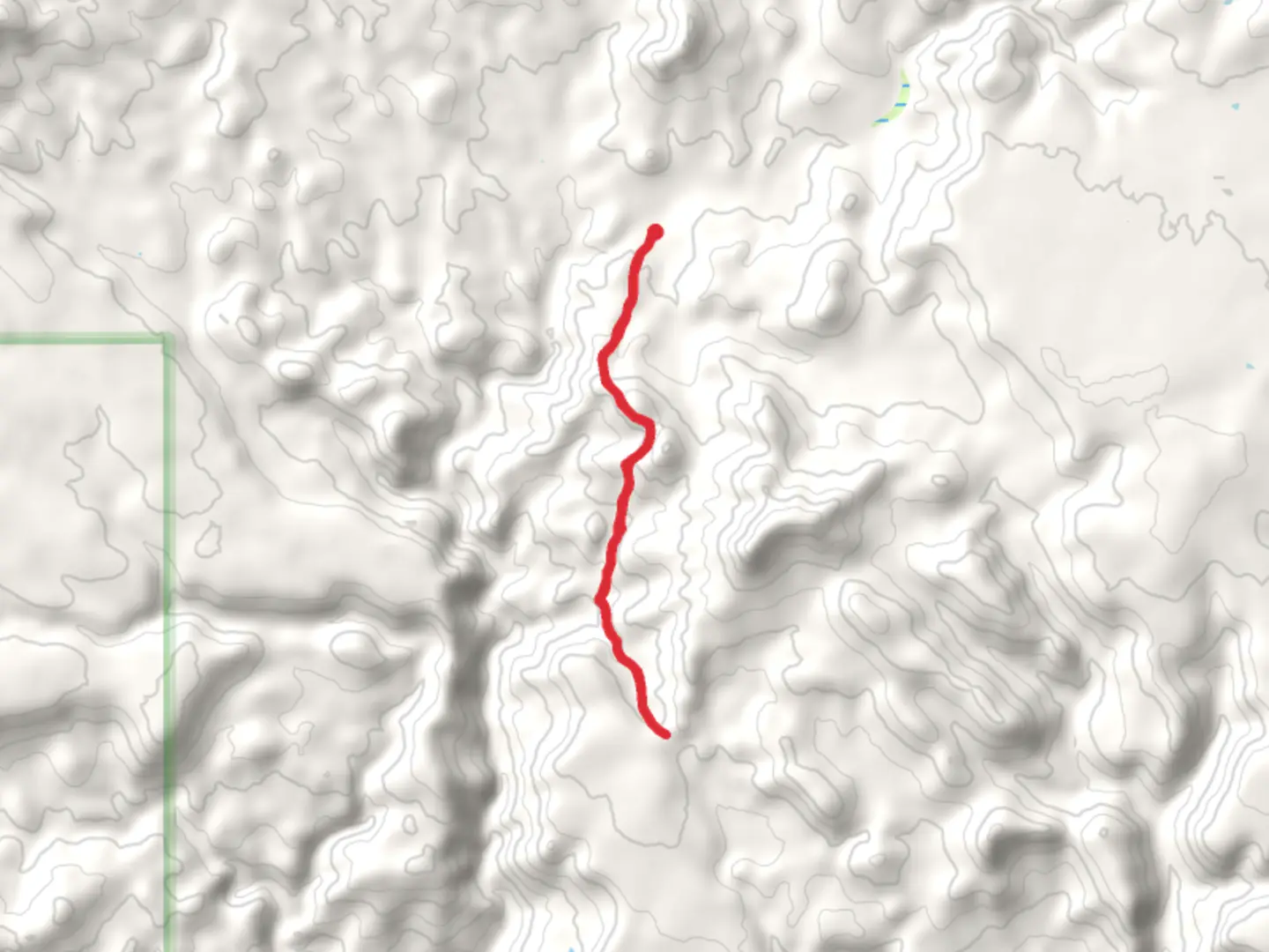 An image depicting the trail Sheridan Mountain Trail and its surrounding area.