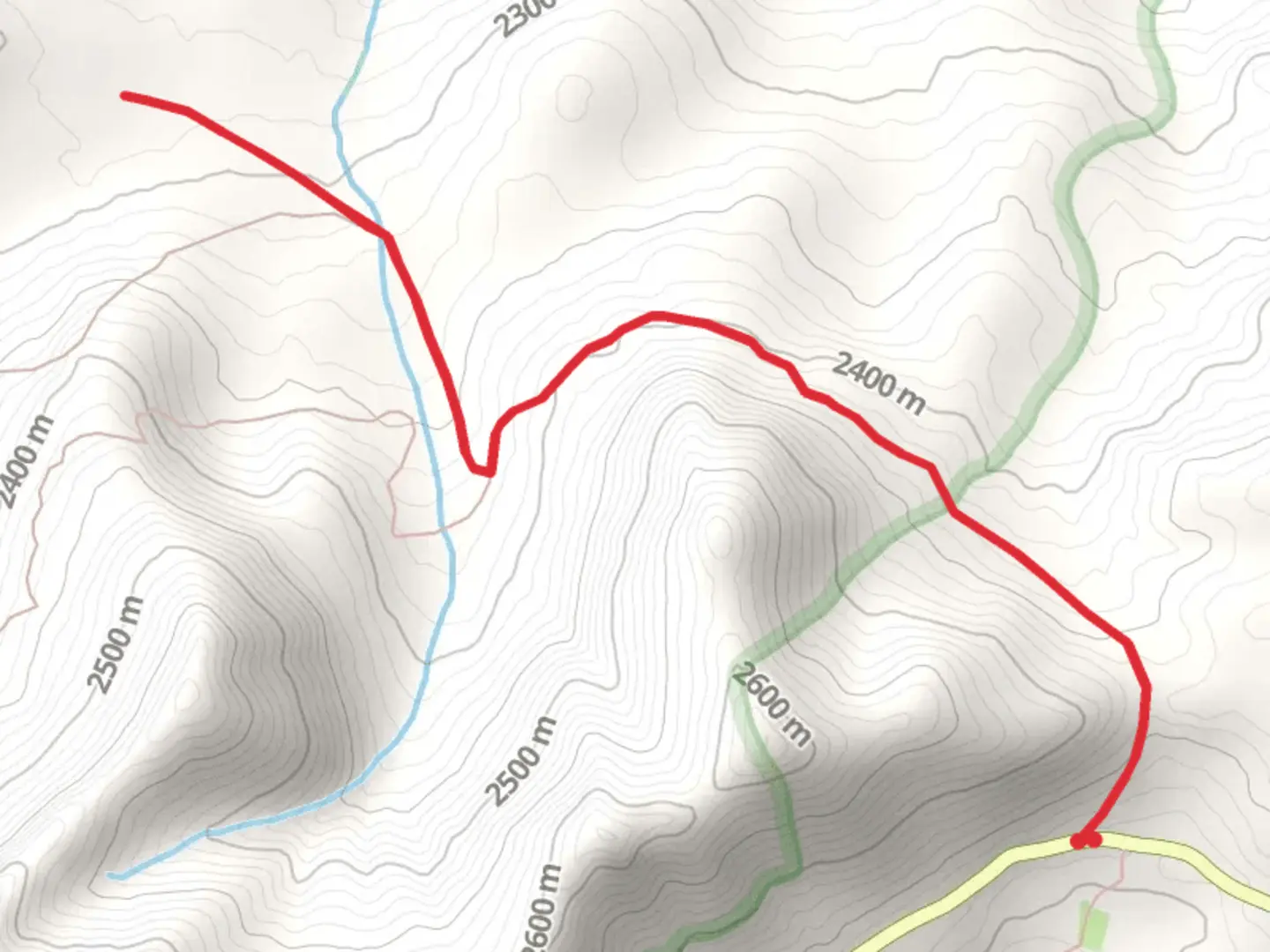 An image depicting the trail Sandy Meadow Trail and its surrounding area.