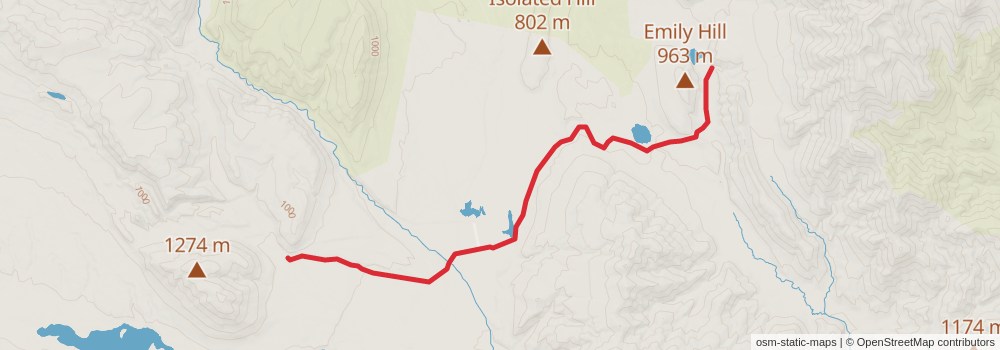 Te Araroa Trail stage 139 Map