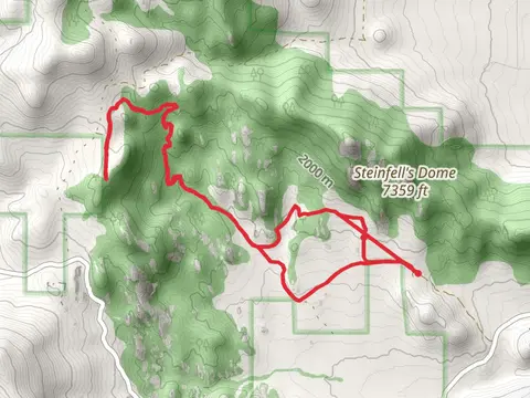 Geo Watt, North Fork Circle Creek and Stripe Rock Loop Trail