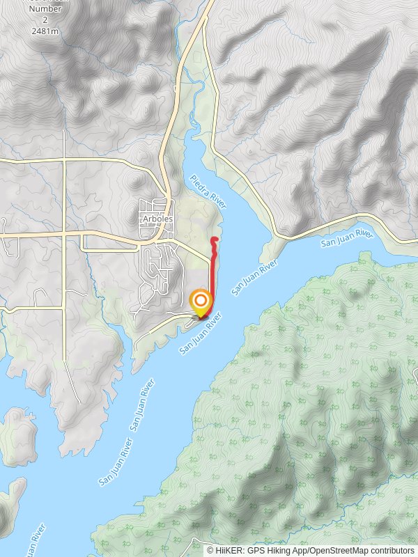Windsurf Beach Trail mobile static map