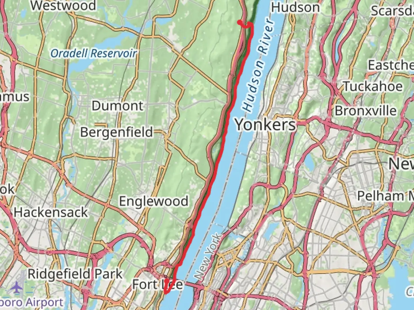 An image depicting the trail Shore Trail - White and its surrounding area.