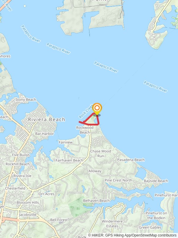 Fort Smallwood Park Loop