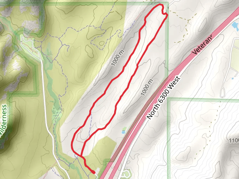 White Reef Trail and Leeds Reef Trail