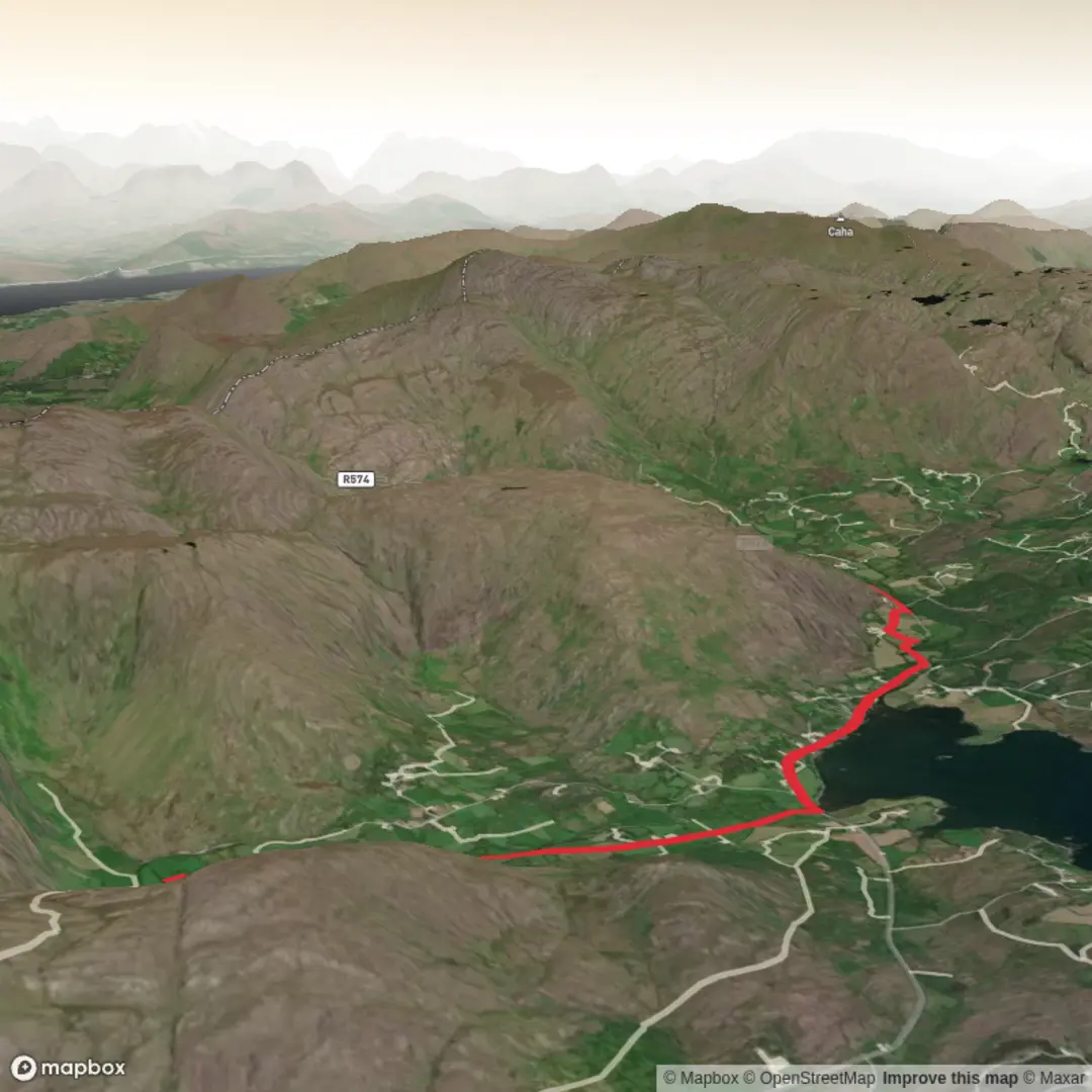 An image depicting the trail Hike from County Cork and its surrounding area.