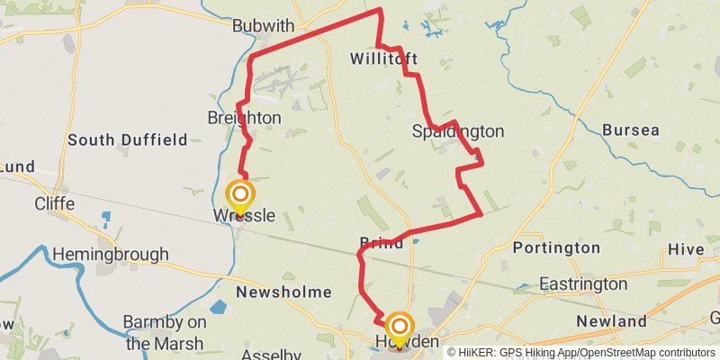 Howden 20 stage 2 Map