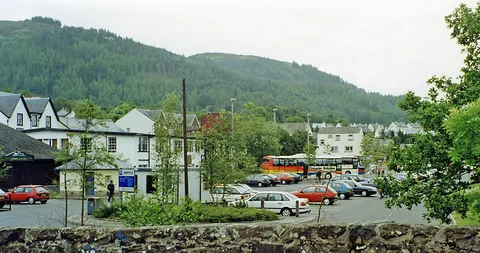 An image depicting the trail Aberfoyle and Menteith Hills Loop and its surrounding area.
