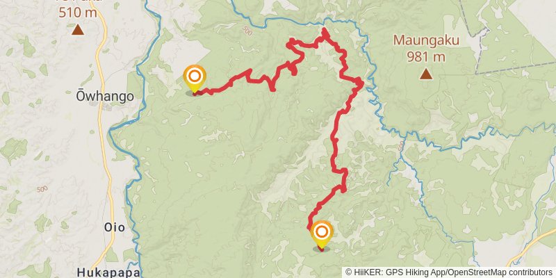 42nd Traverse Track stage 2 Map