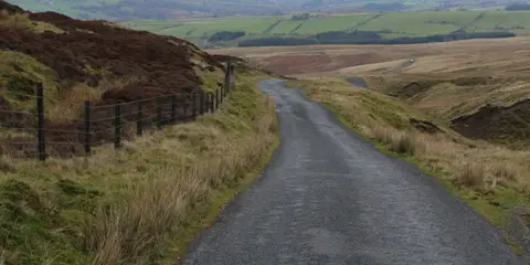 An image depicting the trail Bowland Knotts from Cross of Greet Bridge and its surrounding area.