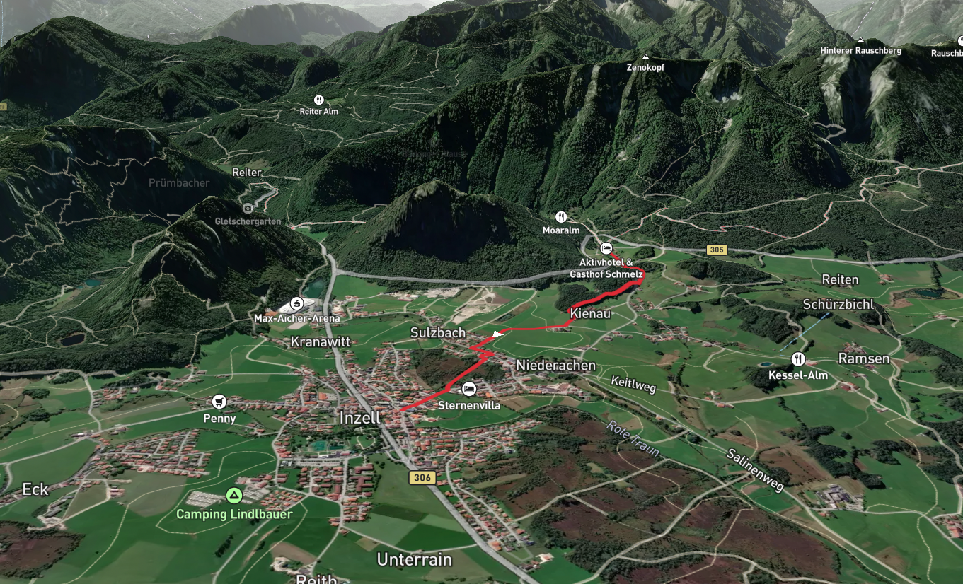 Kienbergl Runde Point to Point