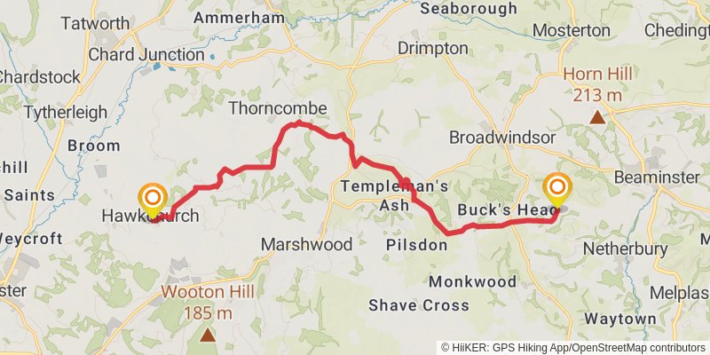 Orange Way stage 8 Map