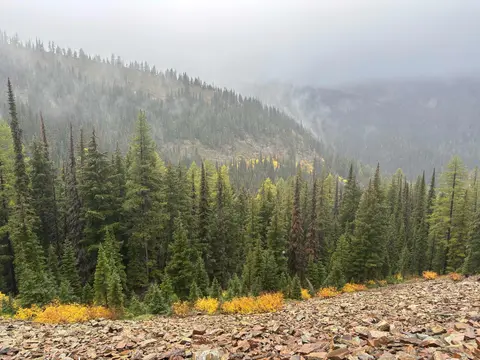 An image depicting the trail Glidden Creek Trail and its surrounding area.