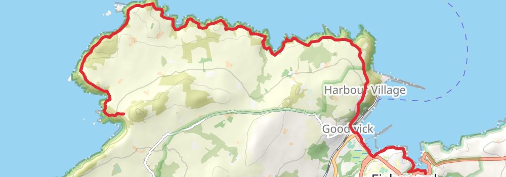 Wales Coast Path stage 42 Map