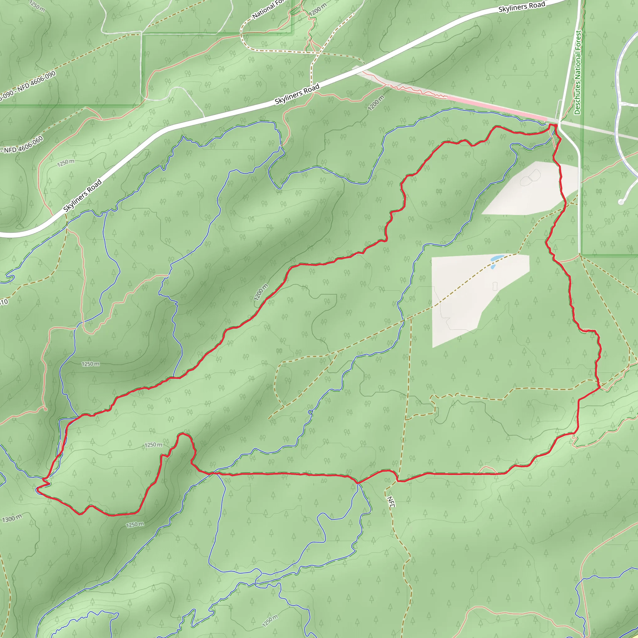 Kent's Trail and KGB Loop mobile static map