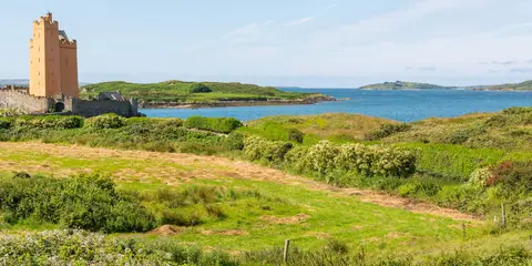 An image depicting the trail Fastnet Trails - Lisheenacrehig Loop and its surrounding area.