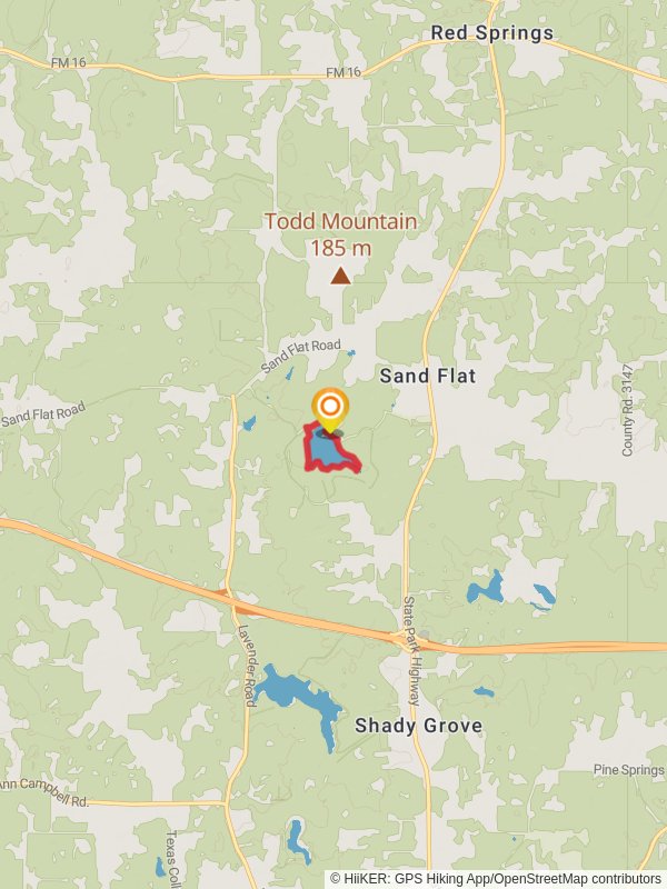 Tyler State Park Lake Loop