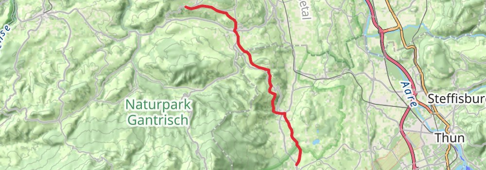 Camino Konstanz-Geneva stage 15 Map