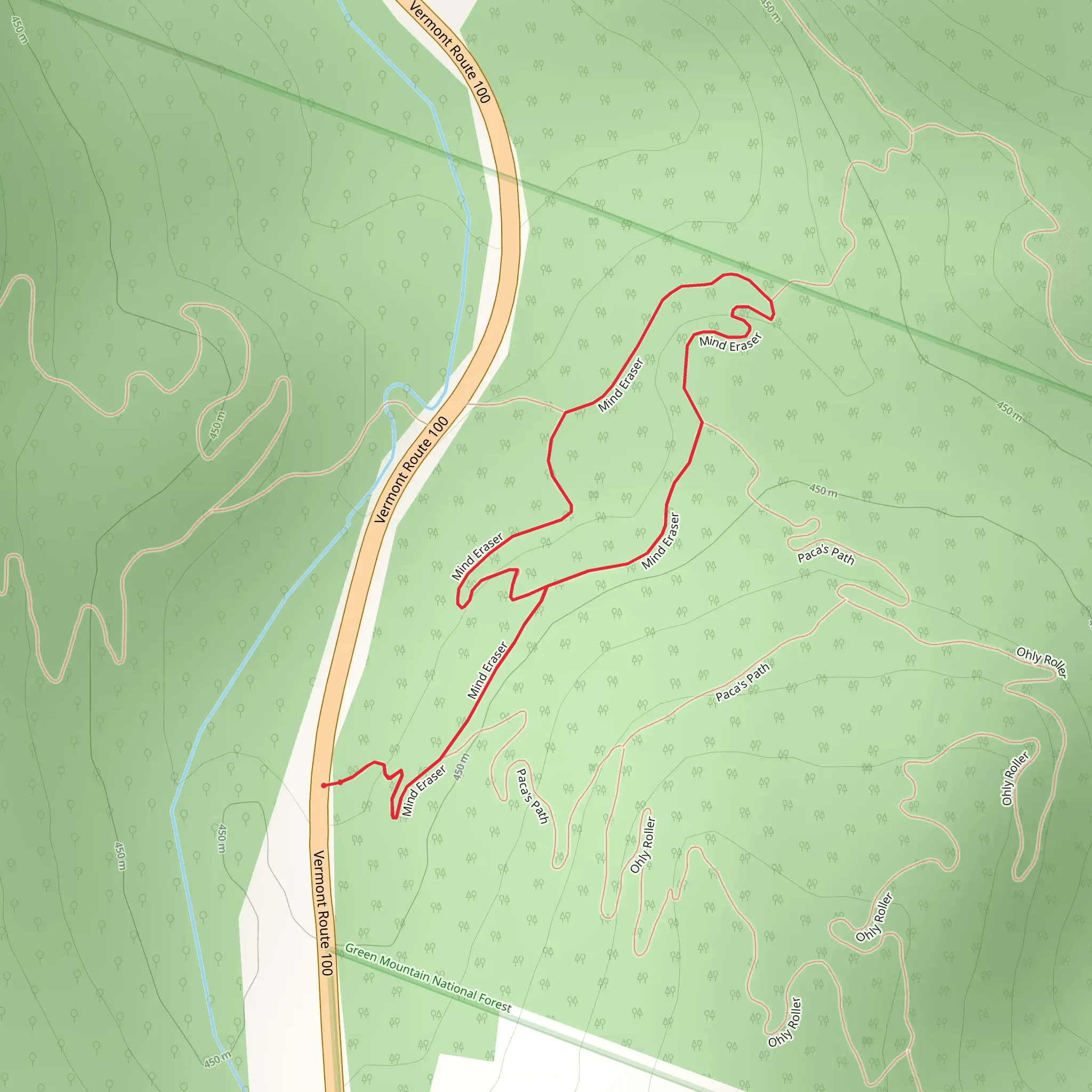 Mind Eraser Trail mobile static map