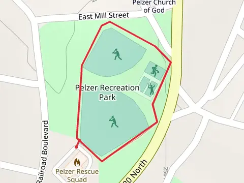 Pelzer Recreation Park Loop