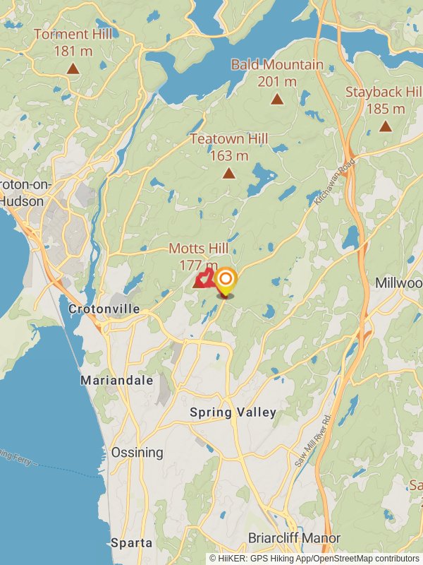 Motts Hill Loop mobile static map