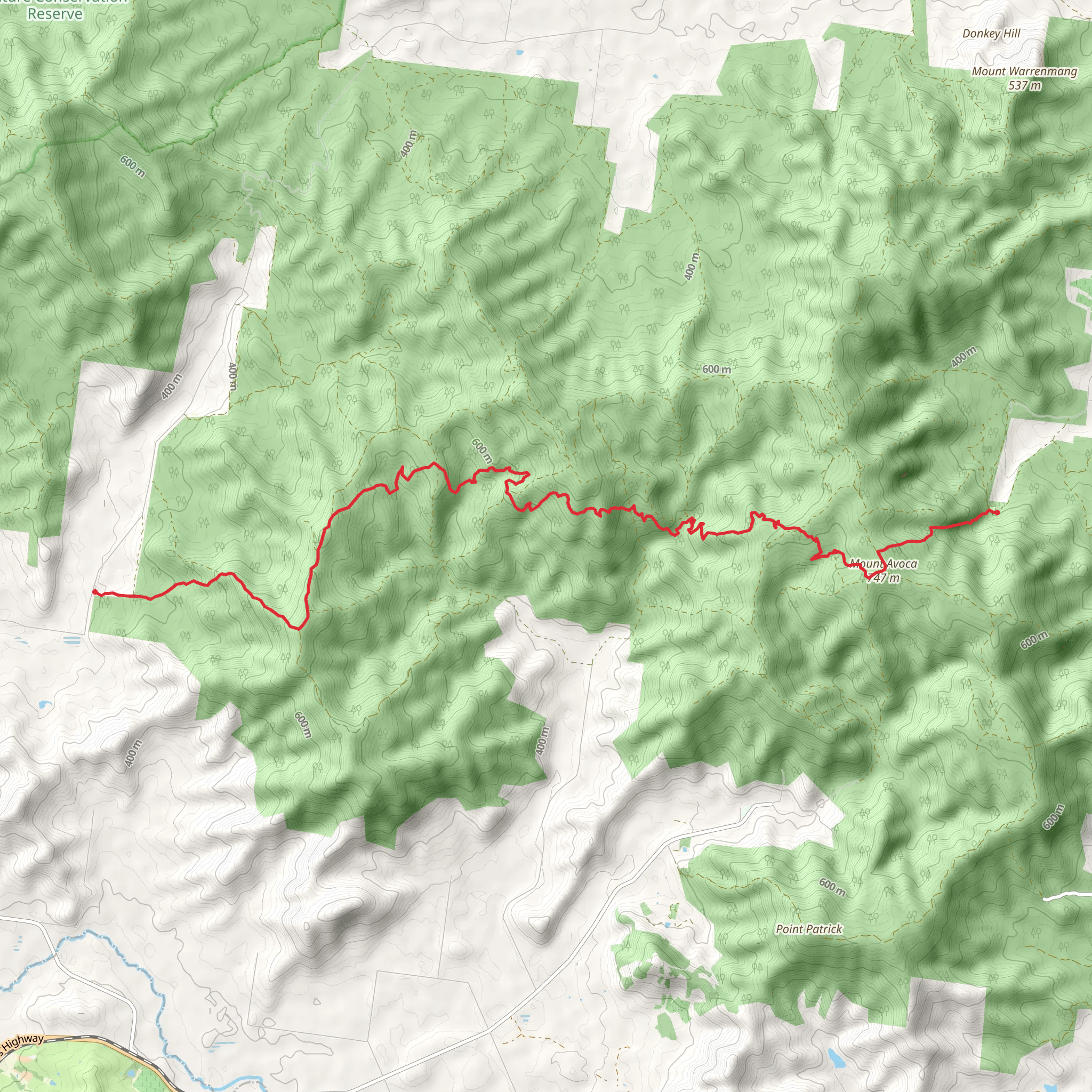 Pyrenees Endurance Trail mobile static map