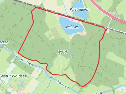 Woldsee via Jadeweg