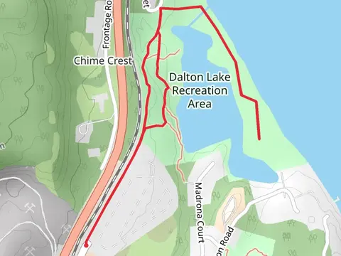 Walk along Dalton Lake