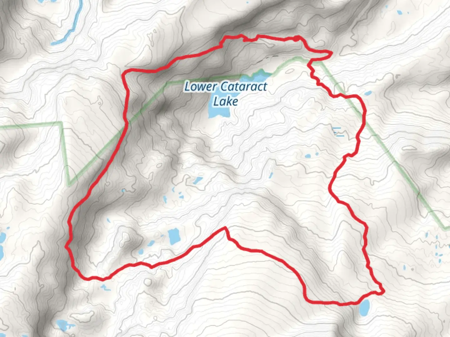 An image depicting the trail Eaglesmere Trail, Gore Range Trail and Surprise Lake Trail and its surrounding area.