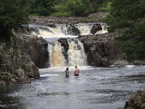 An image depicting the trail High Force and its surrounding area.