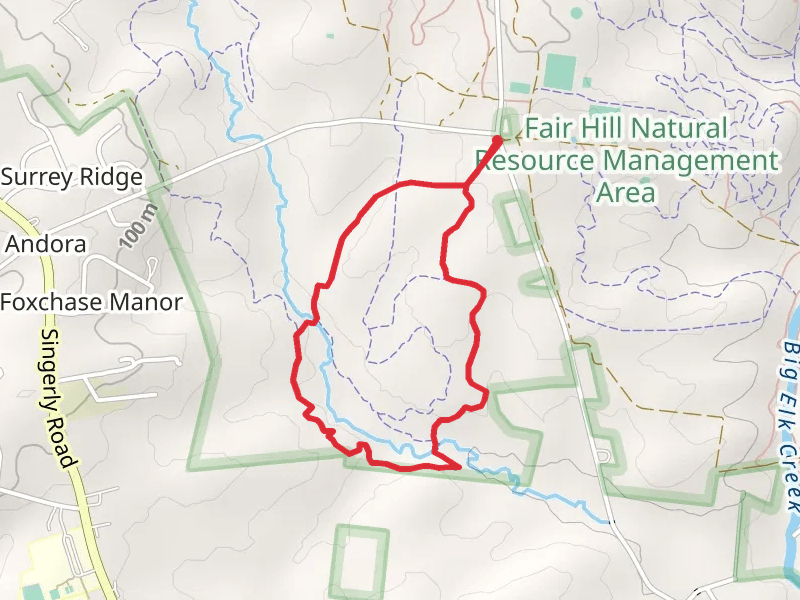 Grammies Run - Red Loop Trail