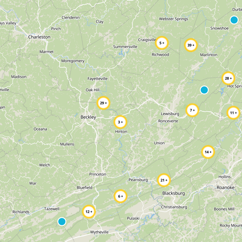 Summers County Static Map