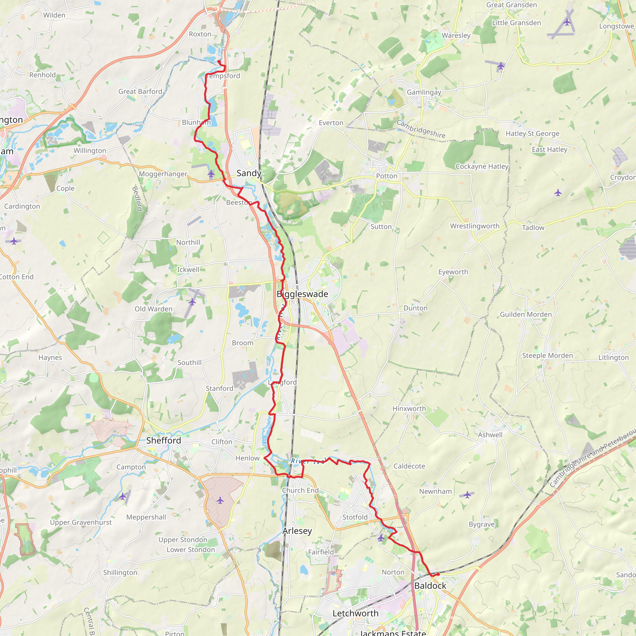 Kingfisher Way mobile static map