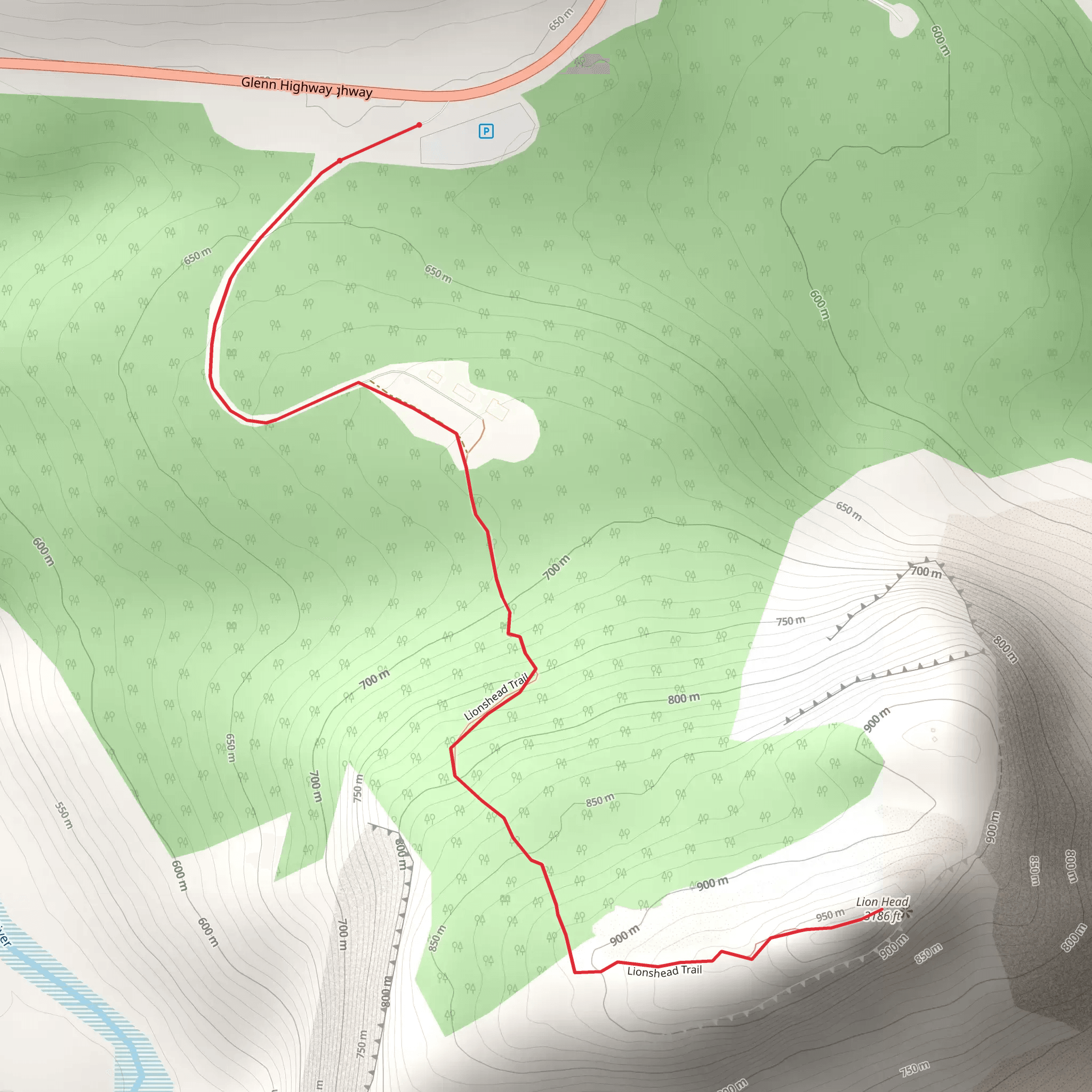 Lion Head mobile static map