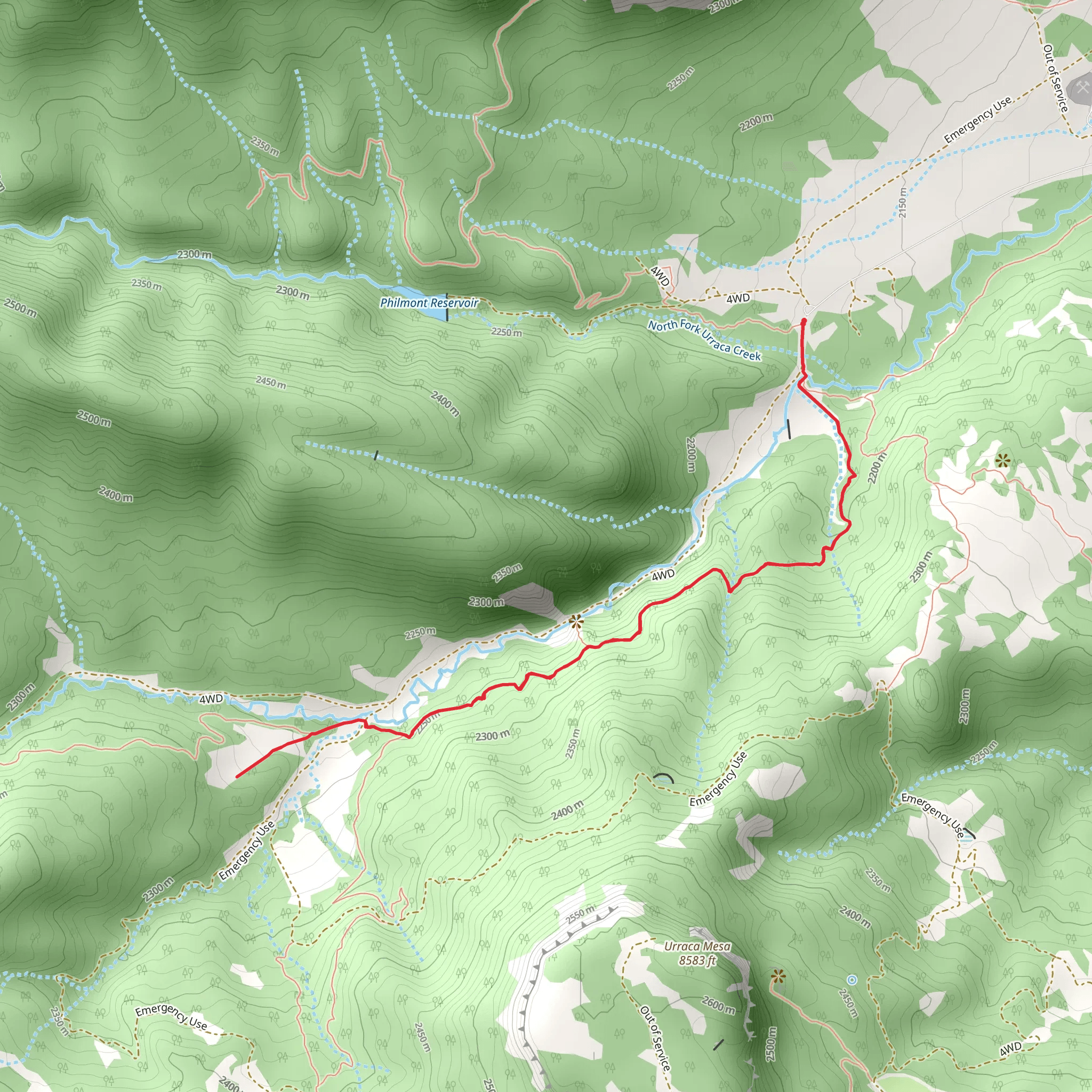 Lover's Leap Camp mobile static map