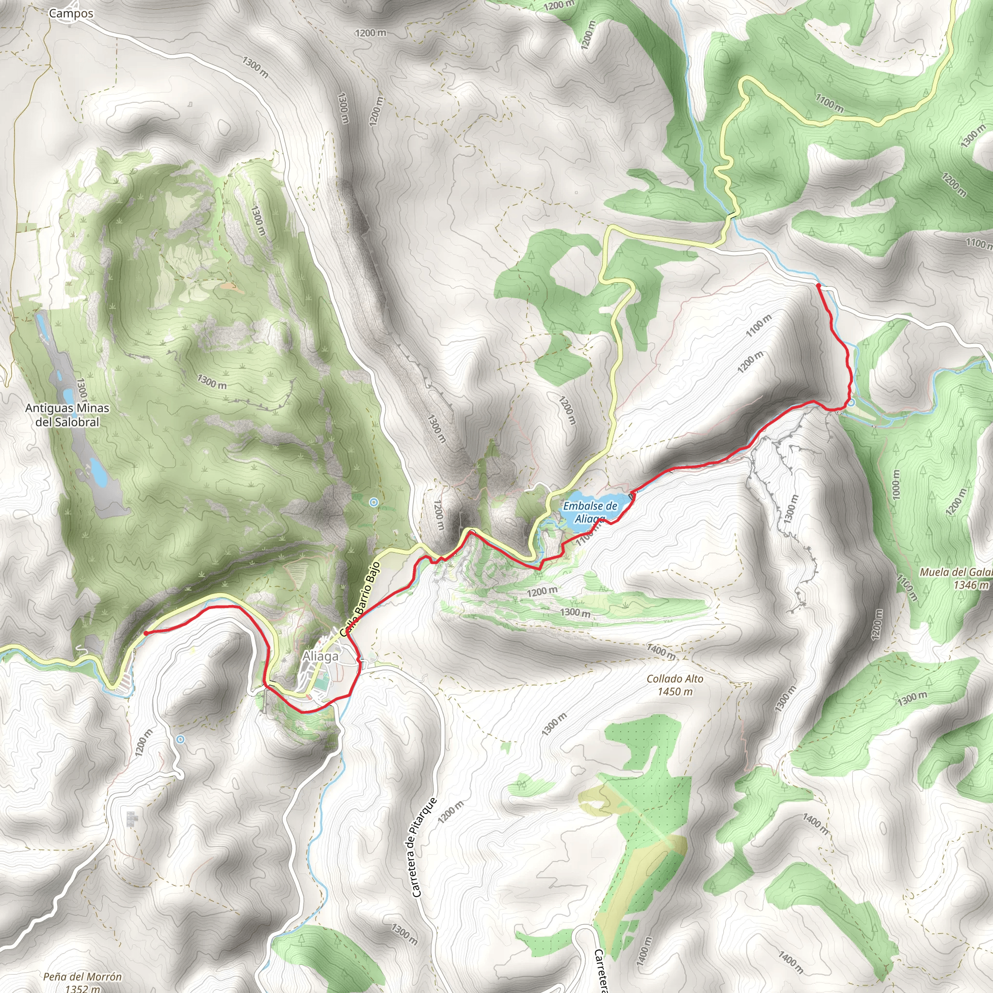 Aliaga River Path PR TE 10 mobile static map