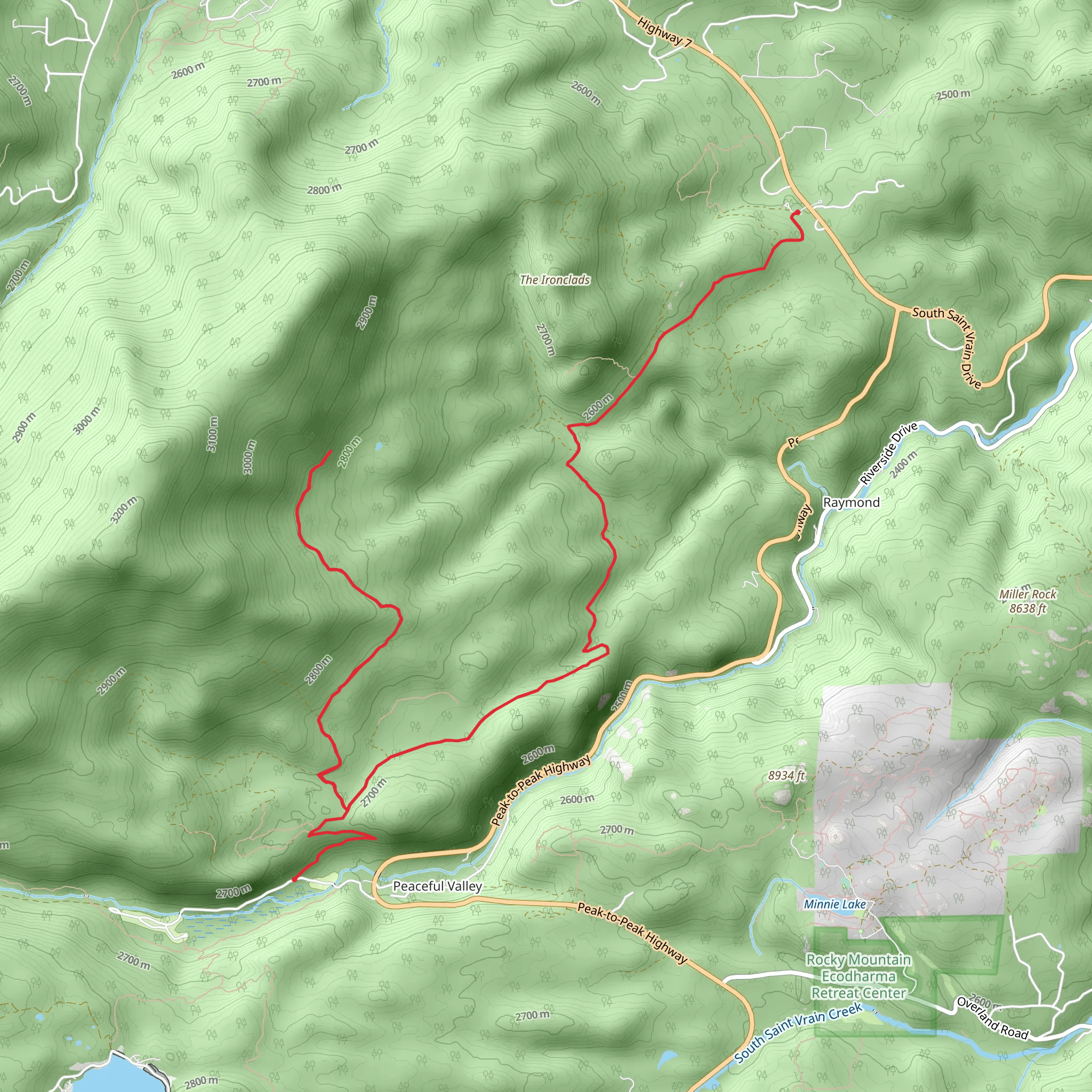North Basin and Bunce School Road mobile static map
